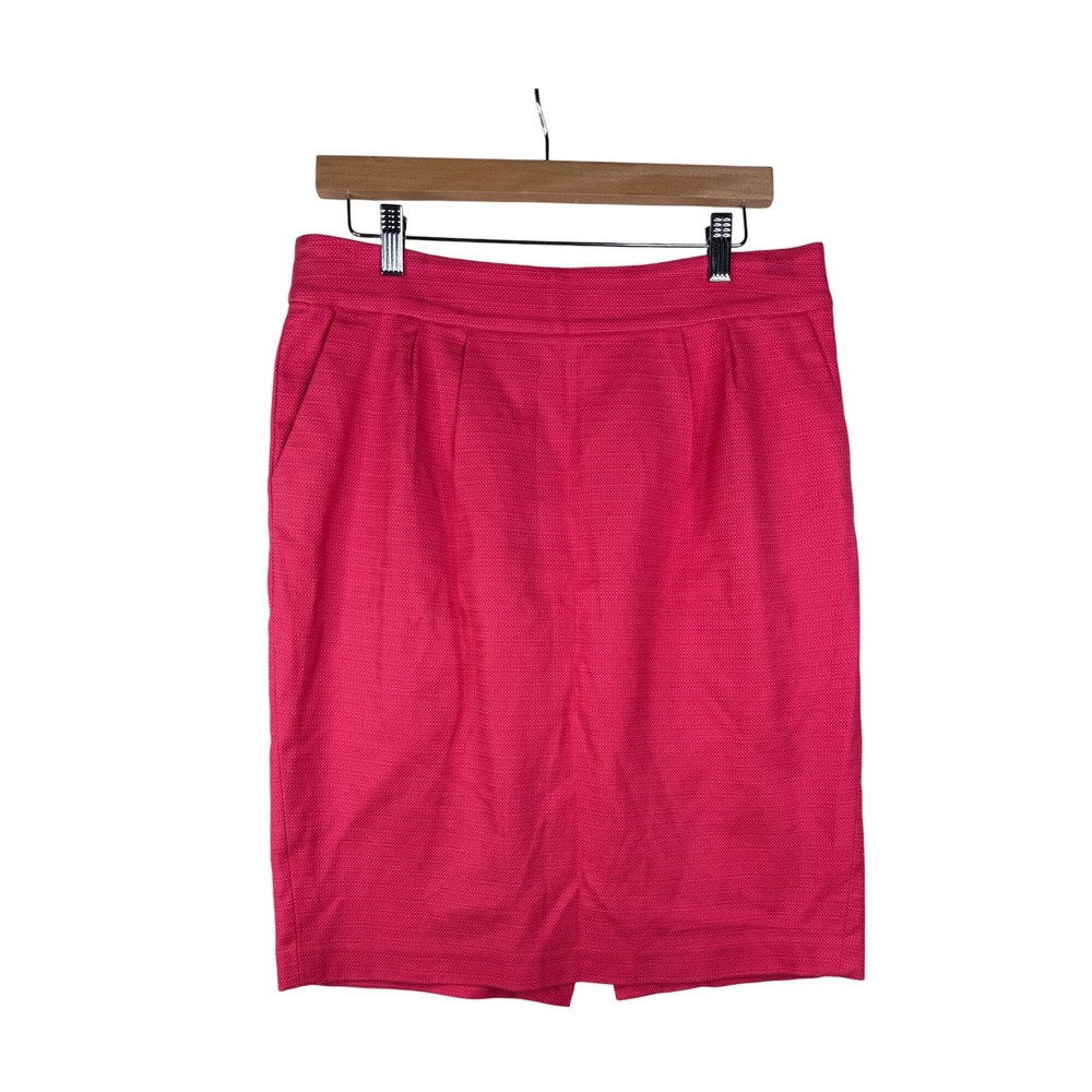 Banana Republic Textured Pencil Skirt‎ size 10 Pink